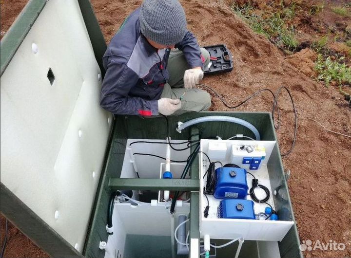 Скважина с кессоном