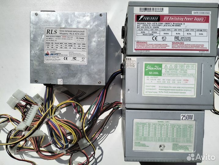 Блоки Питания 250W-350W
