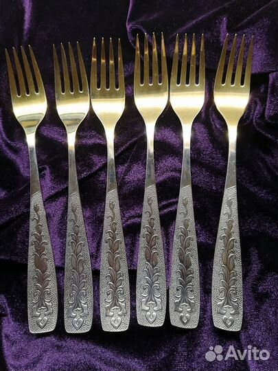 Новые мельхиоровые вилки Хмель