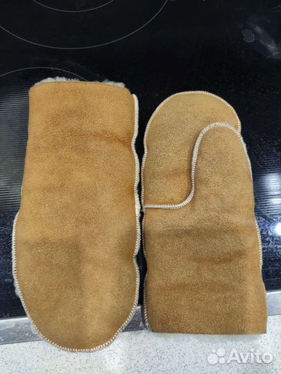 Варежки детские, шубинки натуральные