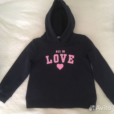 Толстовка hm для девочки