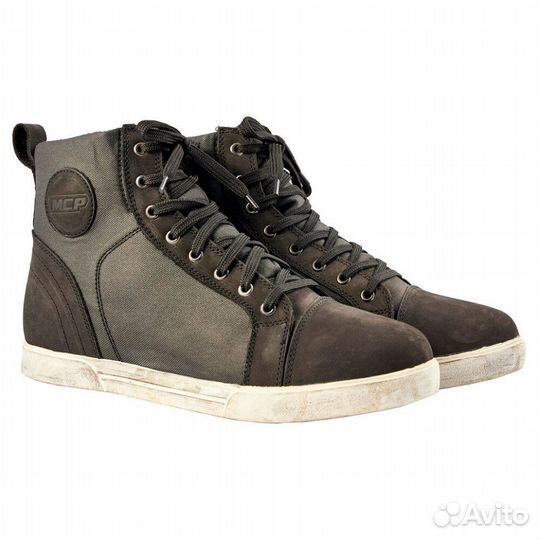 Мотоботы MCP Poco-Wax Black-grey