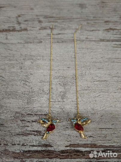 Серьги новые