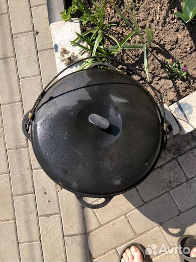 Казан чугунный 12л Siton