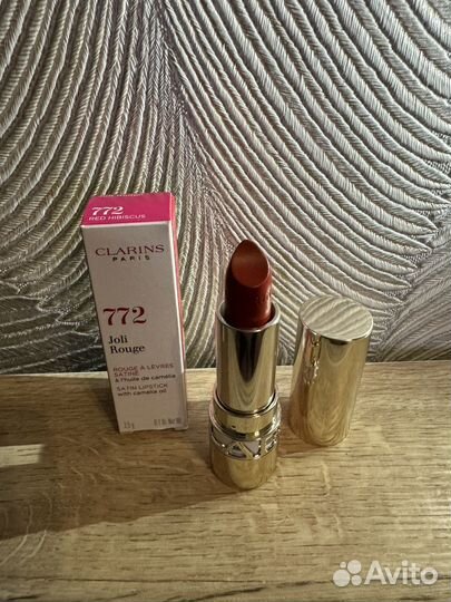 Помада Clarins Joli Rouge Satin Lipstick 772