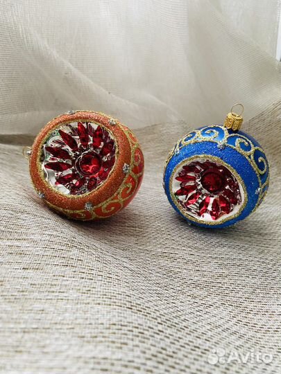 Елочные игрушки клин Ёлочка «Огонёк»