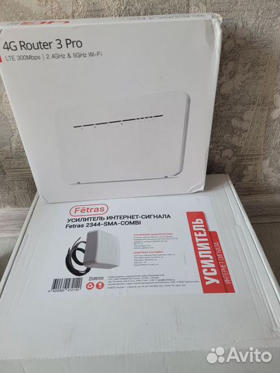 Усилитель интернета и LTE роутер 4G+