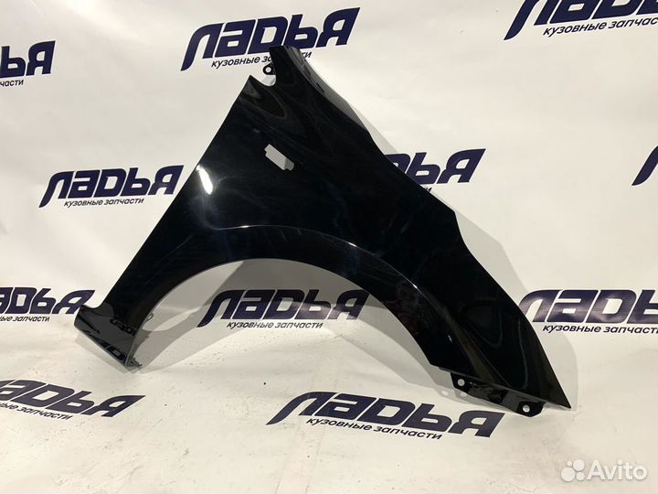 Крыло Kia Rio(17) правое Черный (MZH)
