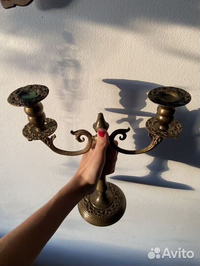 Старинный подсвечник