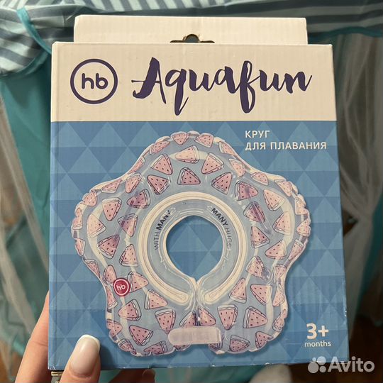 Круг для купания новорожденных 3+