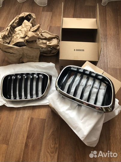 Решетки радиатора (ноздри) бмвх4 Бмв х3 2021г