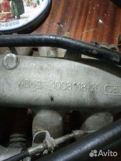 Впускной коллектор змз 406