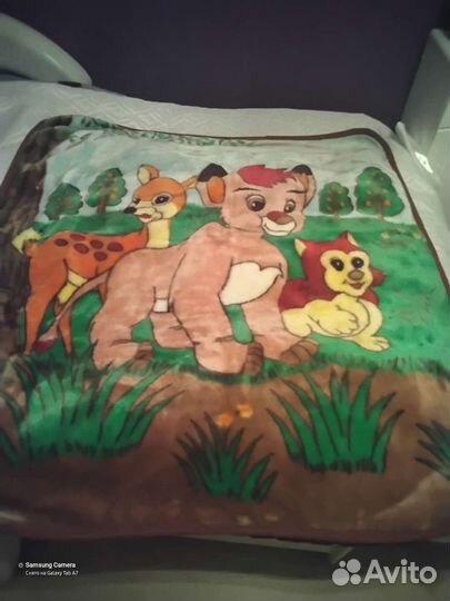 Плед детский Бэмби