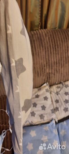 Бортики подушки в детскую кроватку