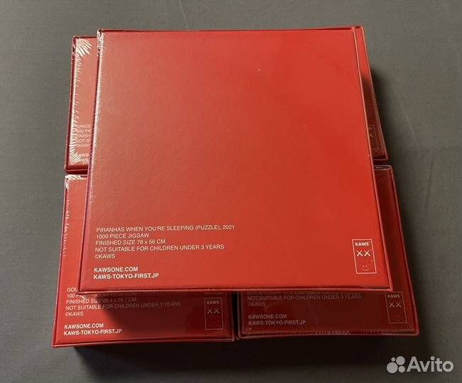 Kaws tokyo first пазлы оригинал