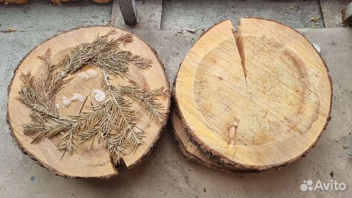 Спилы декоративные