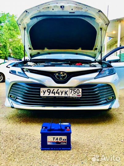 Аккумулятор на Toyota Camry v50 v55 v70