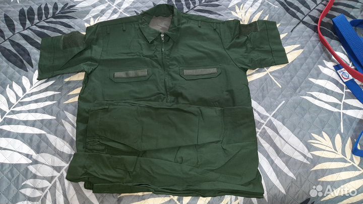 Офисная военная форма зеленая