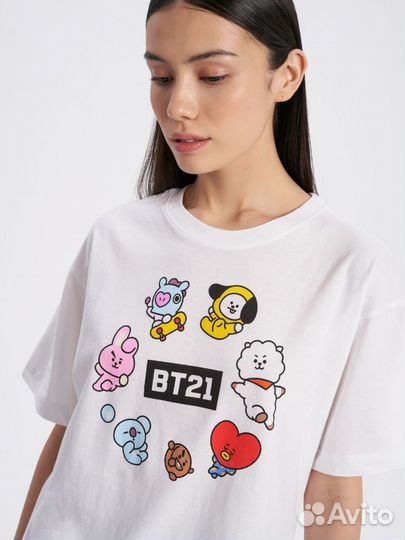 Футболка женская Твое BT21, 46 (М)