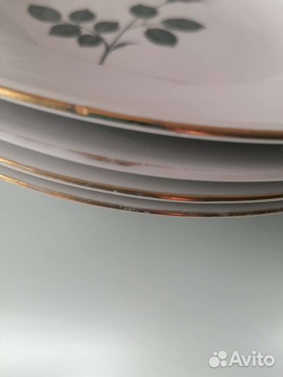 Тарелки гдр роза