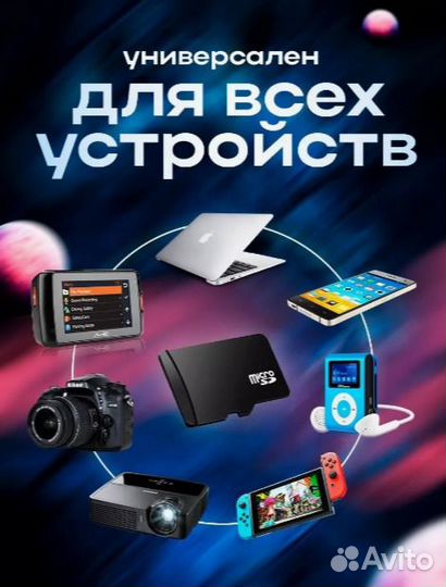 Карты памяти MicroSD в ассортименте