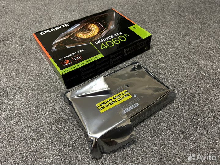 Видеокарта gigabyte GeForce RTX 4060 Ti (16GB)