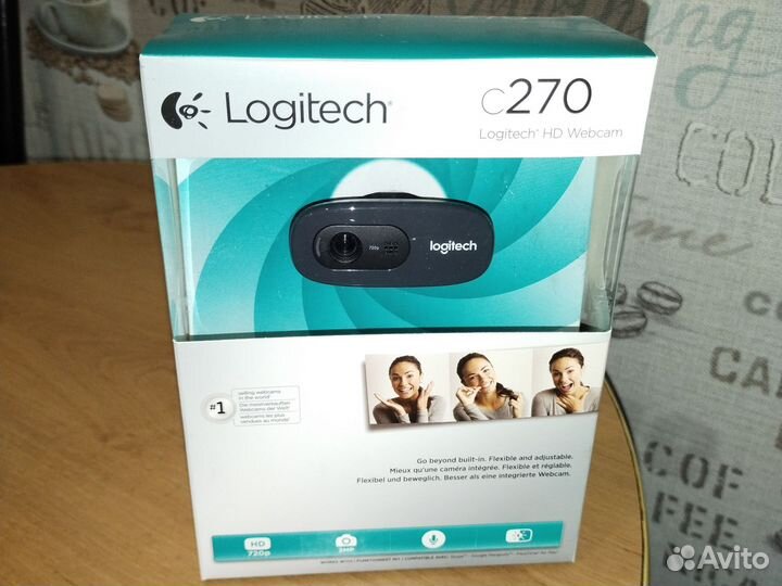 Веб-камера Logitech c270 HD новая