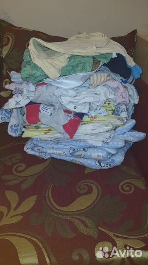 Вещи пакетом на мальчика 74 80