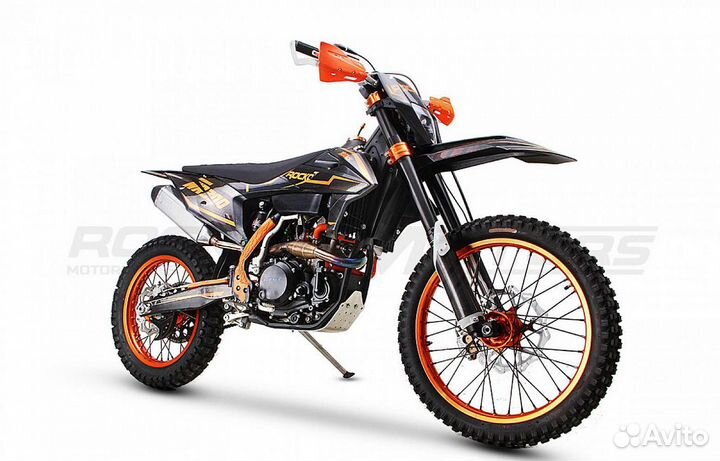 Мотоцикл кроссовый rockot WR300 obsidian