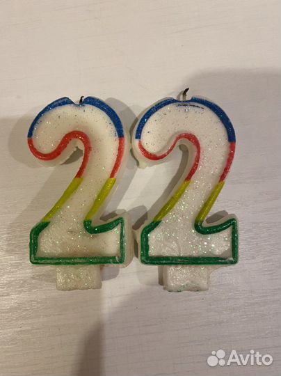 Свечи праздничные