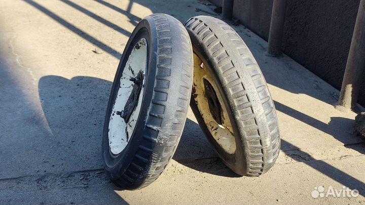 Колеса на тележку садовую