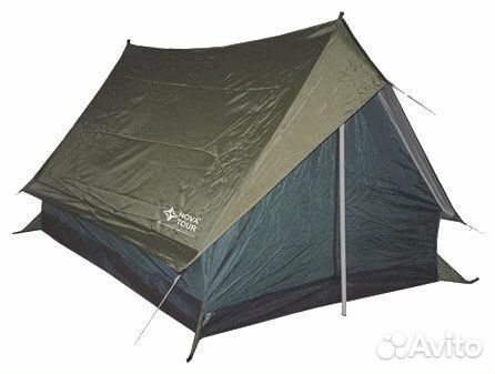 Палатка nova tour тайга 3 (хаки)