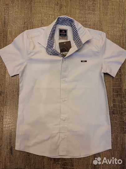 Рубашка на мальчика школьная