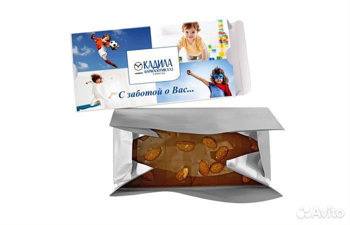 Шоколад с Вашим логотипом