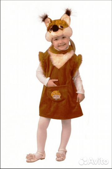 Карнавальный костюм белки для девочки