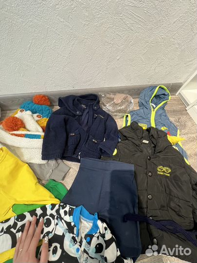 Пакет детских вещей+пакет вещей в подарок