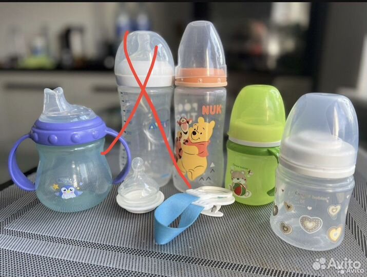 Бутылочки для кормления avent, nuk, canpol