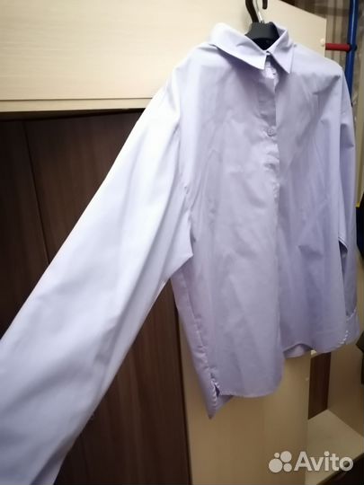 Рубашка оверсайз 48р