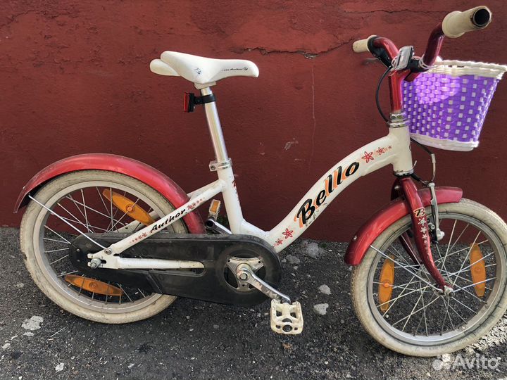 Детский велосипед author bello