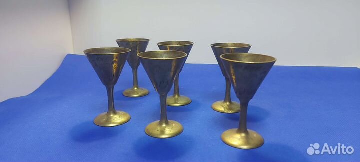 Винтажные Рюмки 6 штук