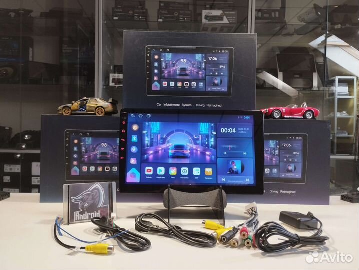 Магнитола android аналог Teyes 10.2 дюйма 2gb/32gb