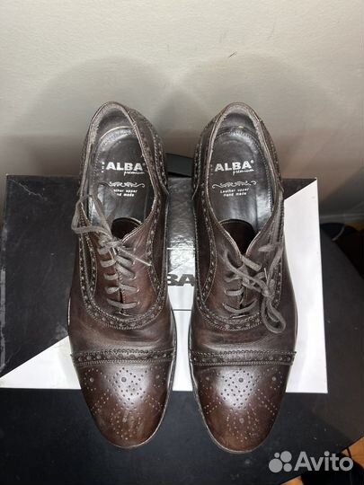 Мужские туфли оксфорды Alba