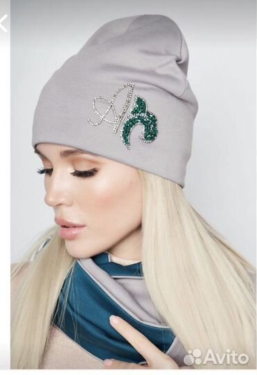 Шапка и снуд женский