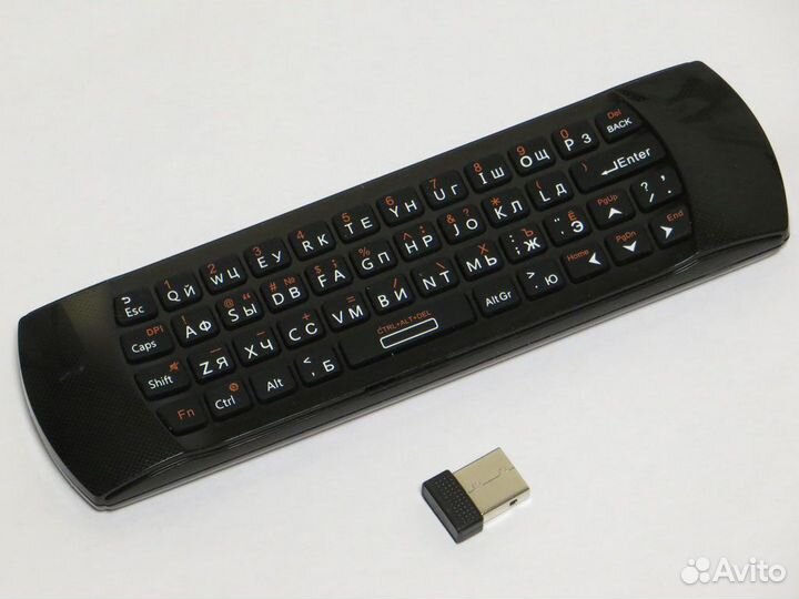 Rii i25 mini беспроводная клавиатура + мышь