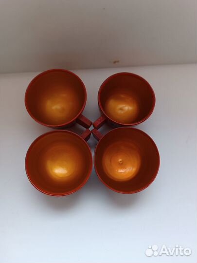 Набор деревянной посуды Хохлома