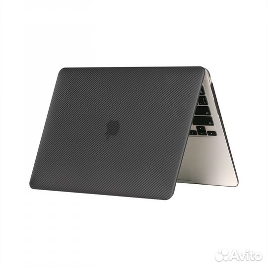 Чехол для MacBook Pro 15 2012-2015 черный карбон