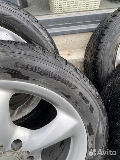 Комплект колес r17 mercedes C