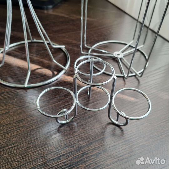 Подставки для кружек, тарелок, яиц. Всё вместе