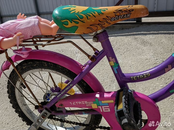 Детский велосипед novatrack 16