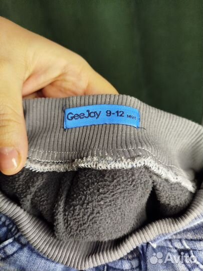 Джинсы на флисе